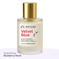 Velvet Blue – inspired by BLUEBERRY MUSK